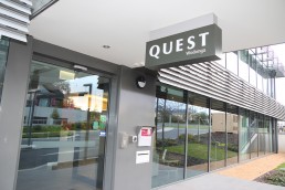 24 Hour Check In Keysafe with key dispenser at Quest Wodonga